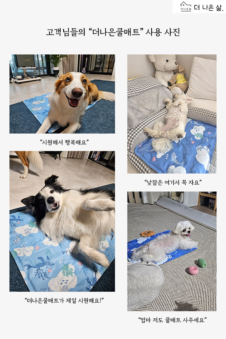 프리미엄 쿨패드 - 숲속동물 상세 11